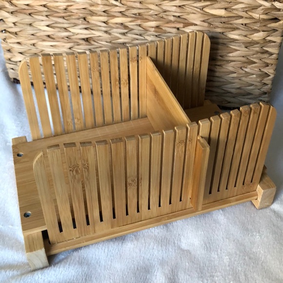 Other - Bamboo Bread Slicer Adjustable